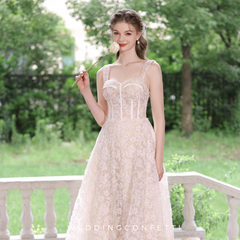 The Dianthus Sleeveless Floral Gown