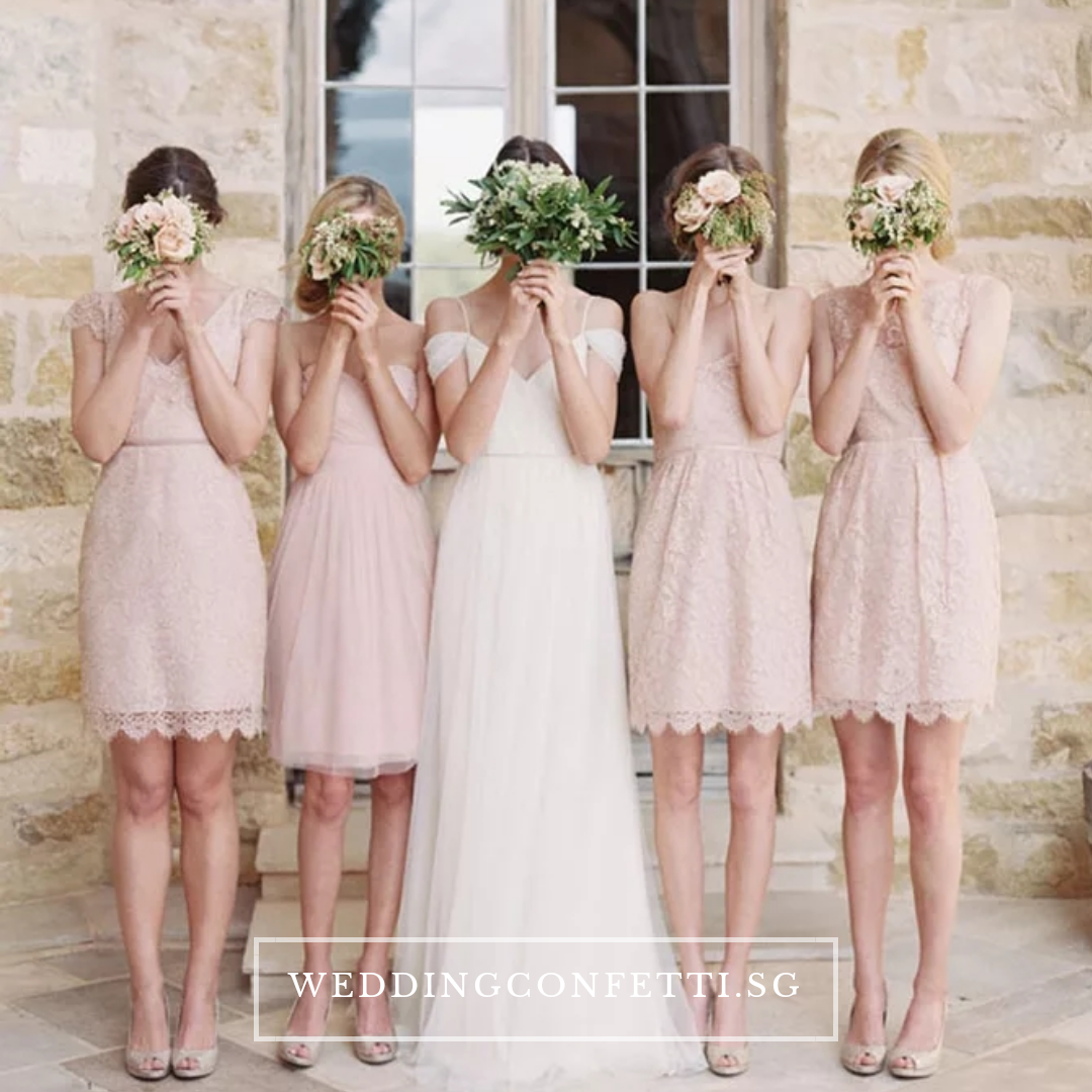 The Quintessa Tulle Off Shoulder Dress