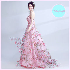 The Rayne Bridal Floral Maxi Wedding Dress Gown
