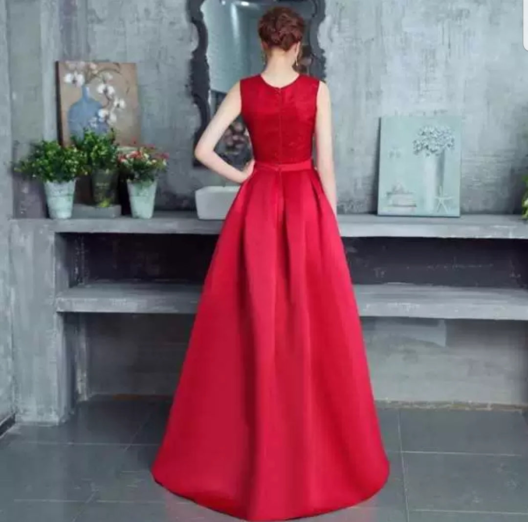 The Reneta Wedding Bridal Separates Crop Top Maxi & Skirt (Customisable/Available in 5 colours)
