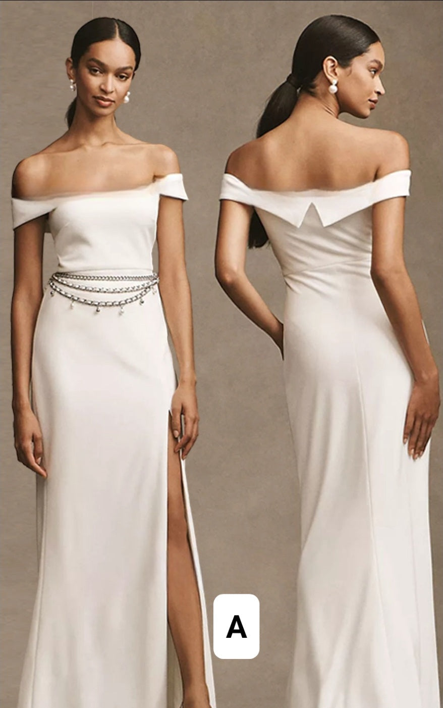 The Rosaelle Satin Bridesmaid Series (Customisable)