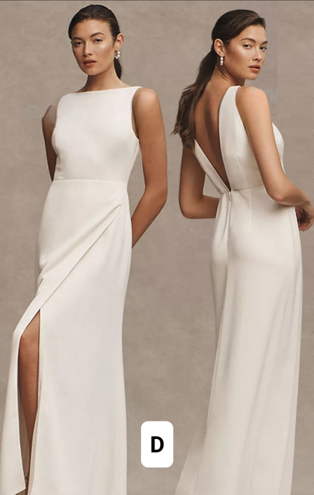 The Rosaelle Satin Bridesmaid Series (Customisable)