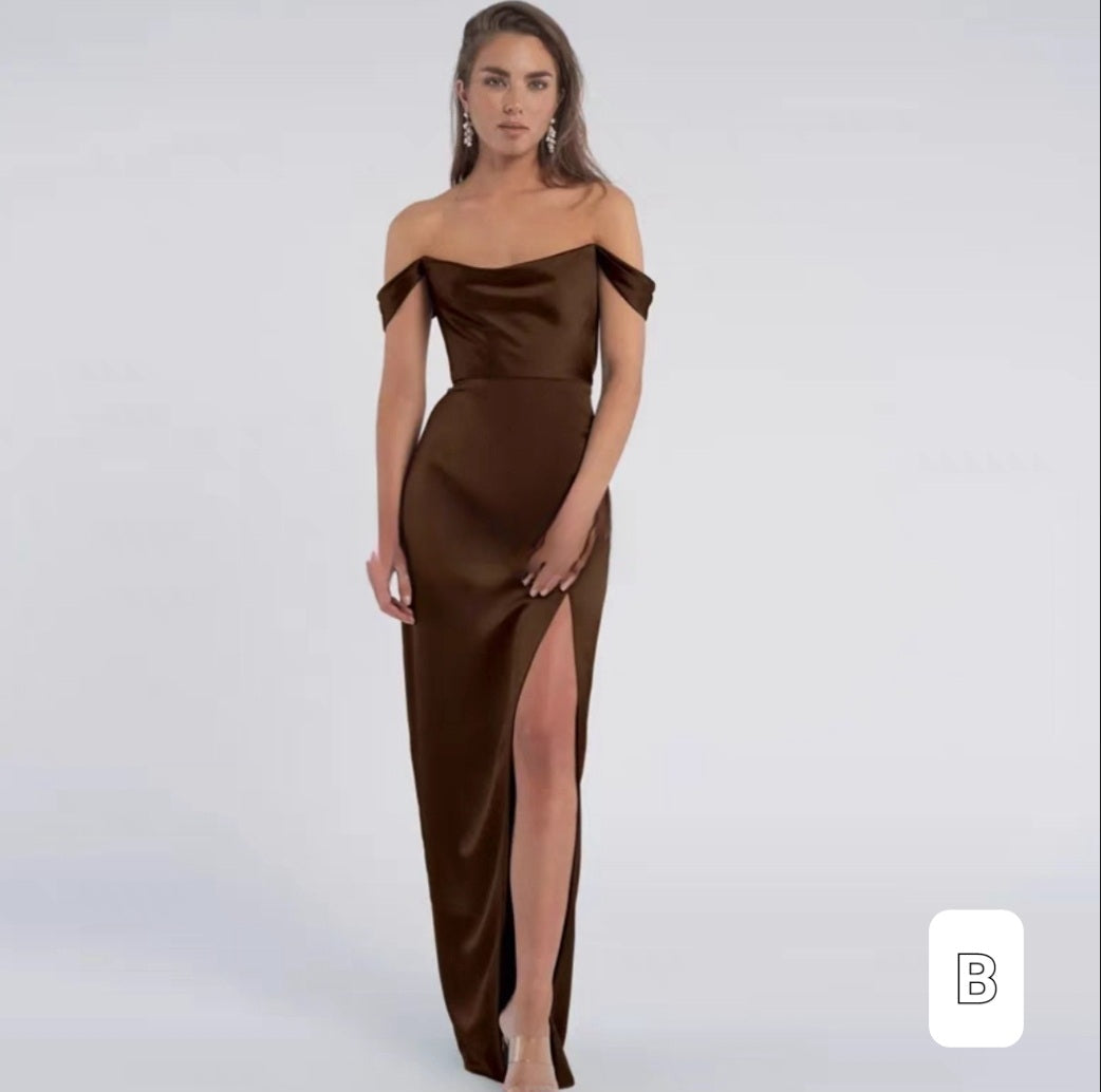 The Tessie Satin Bridesmaid Collection (Customisable)