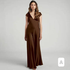 The Tessie Satin Bridesmaid Collection (Customisable)