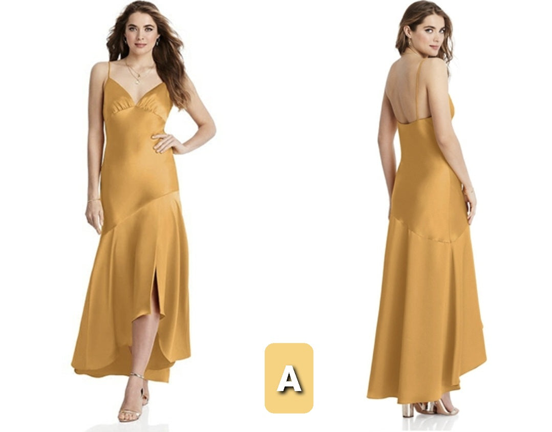 The Rinna Satin Bridesmaid Series (5 Different Designs)