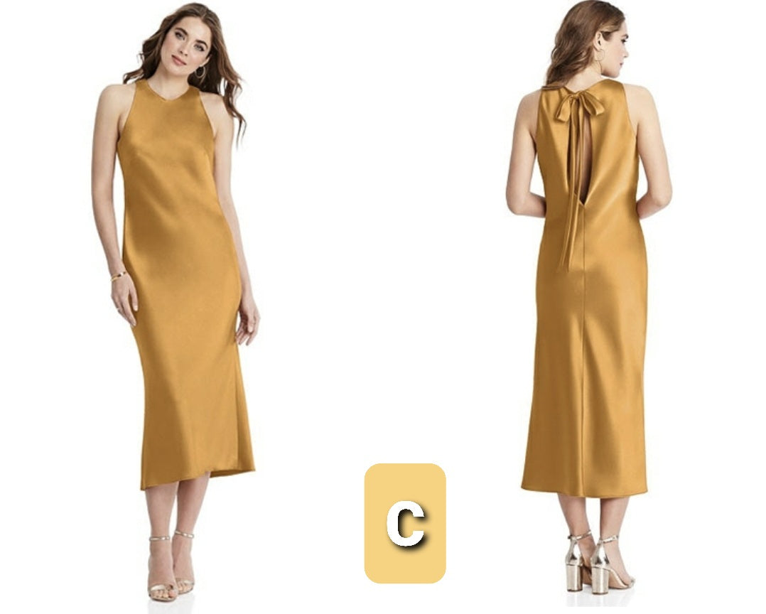 The Rinna Satin Bridesmaid Series (5 Different Designs)