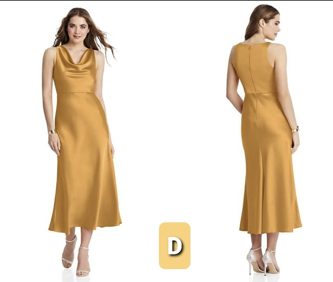 The Rinna Satin Bridesmaid Series (5 Different Designs)