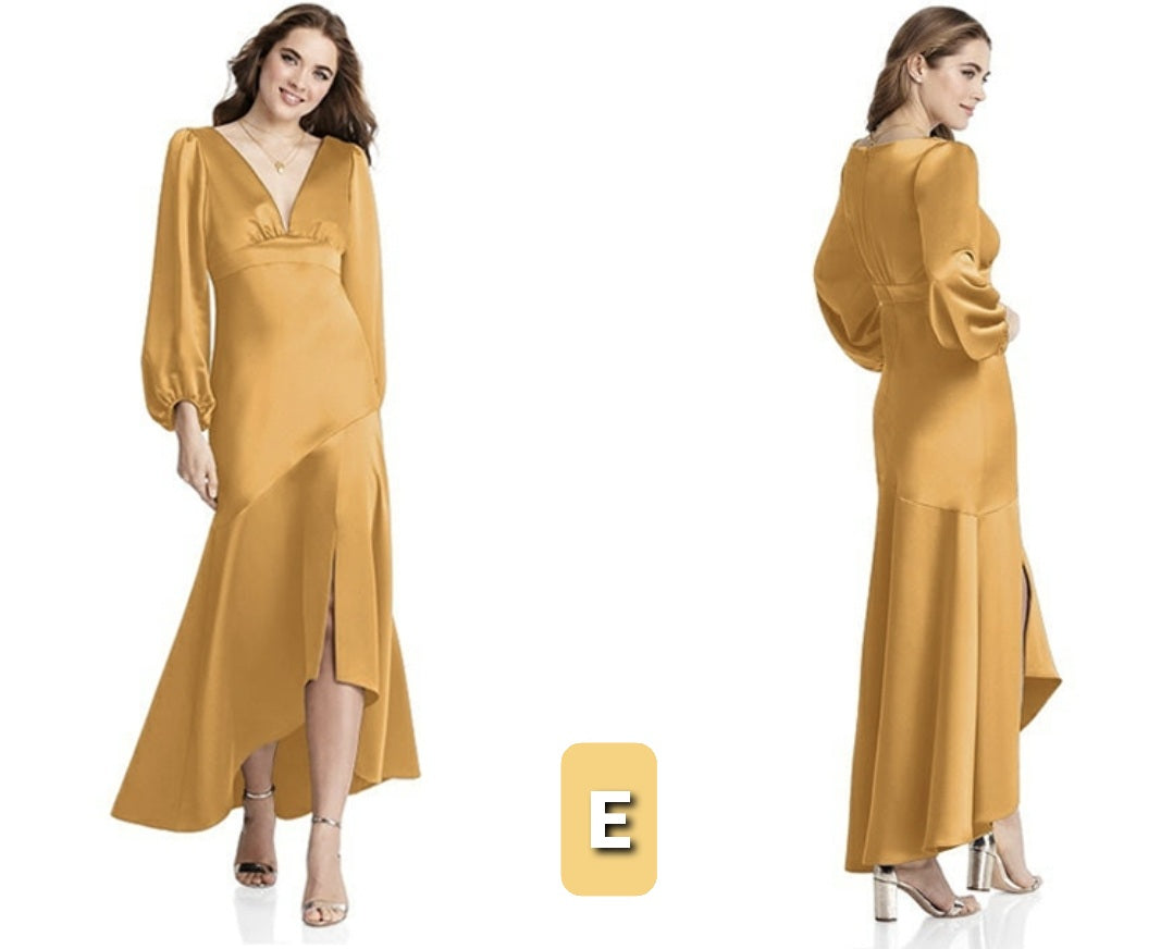 The Rinna Satin Bridesmaid Series (5 Different Designs)