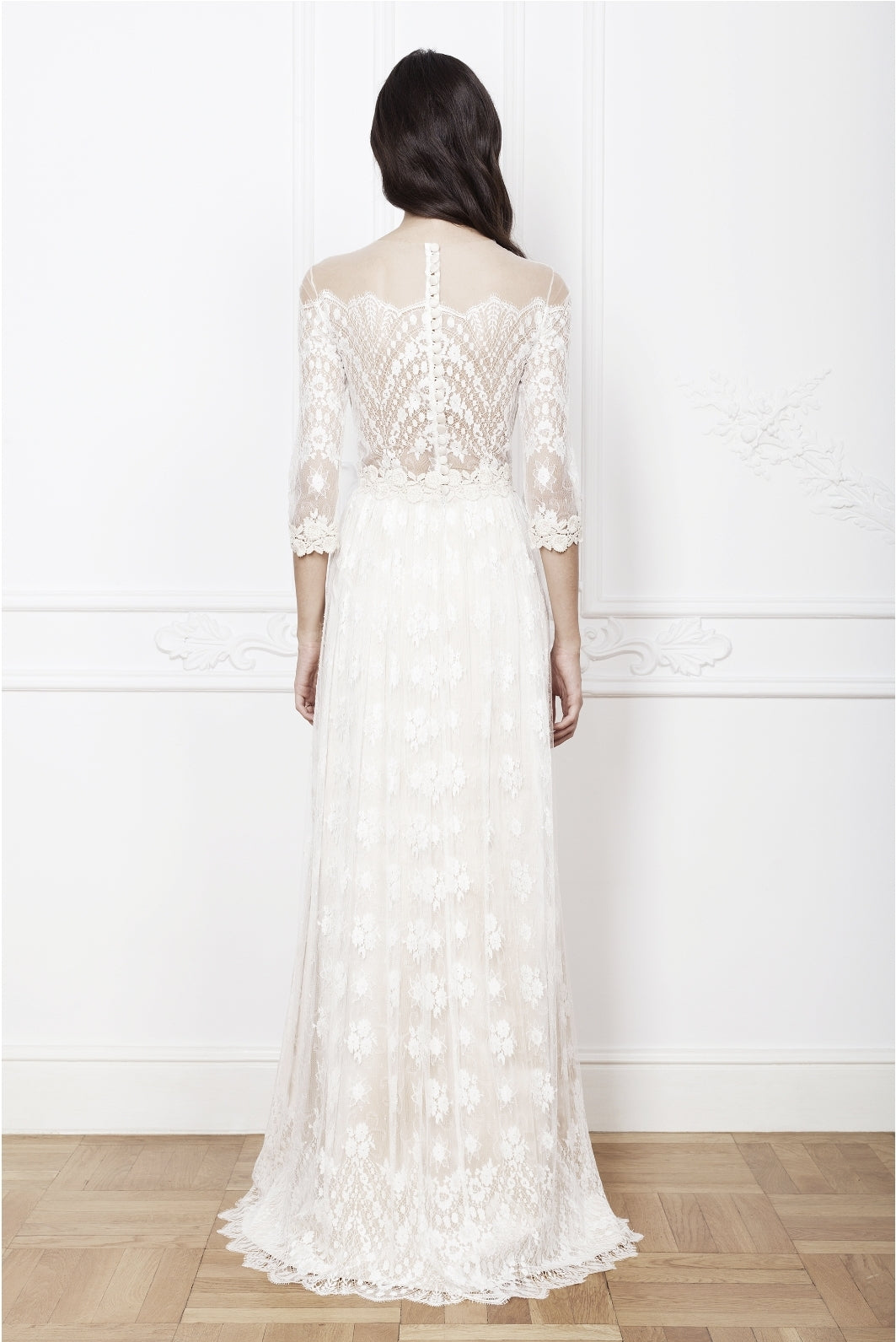 The Rona Bohemian Long Sleeve Gown