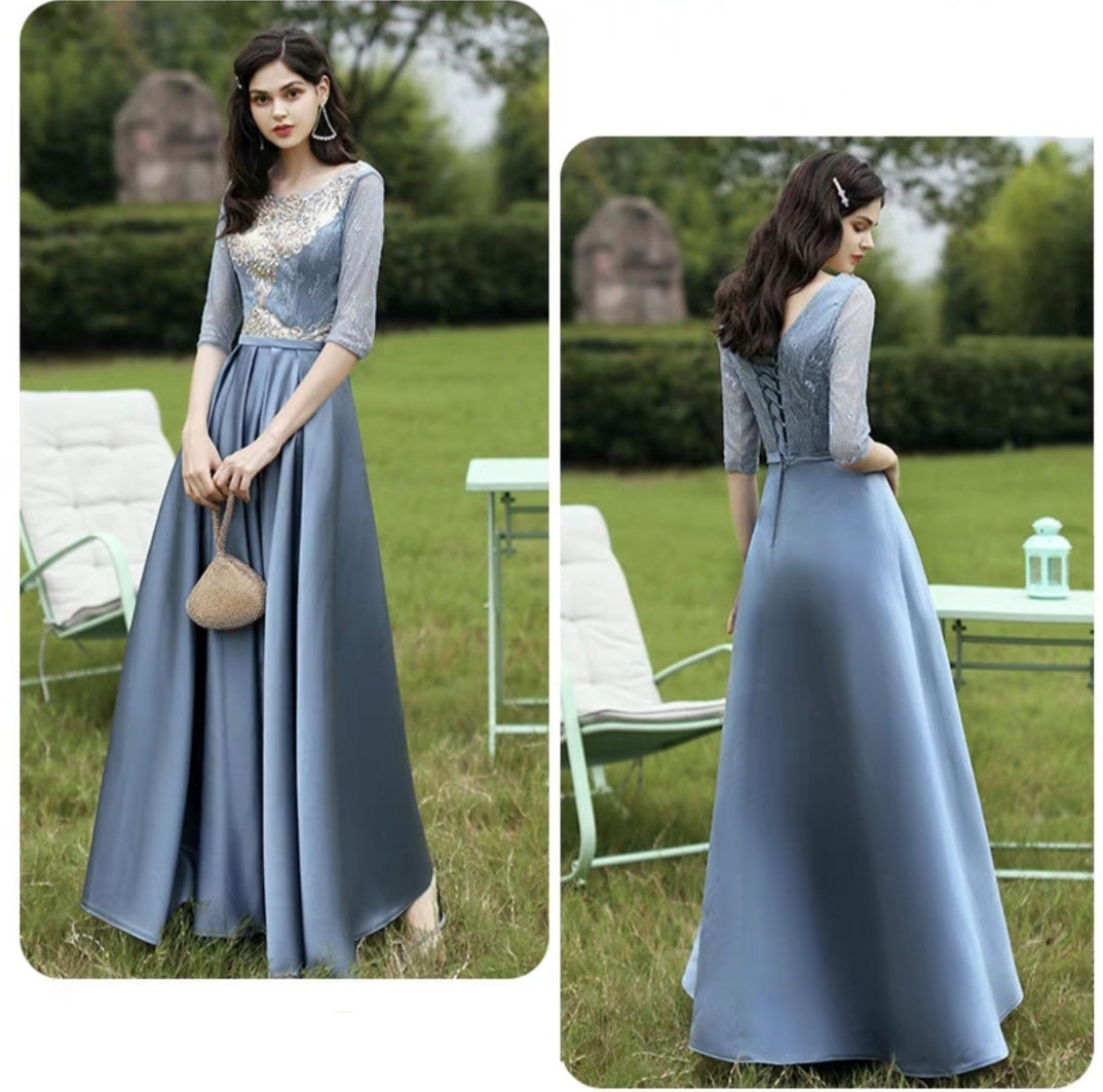 The Reesa Long Sleeved Dress (Various Colours)