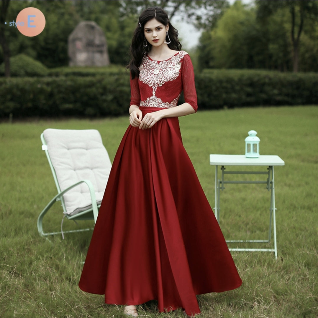 The Reesa Long Sleeved Dress (Various Colours)