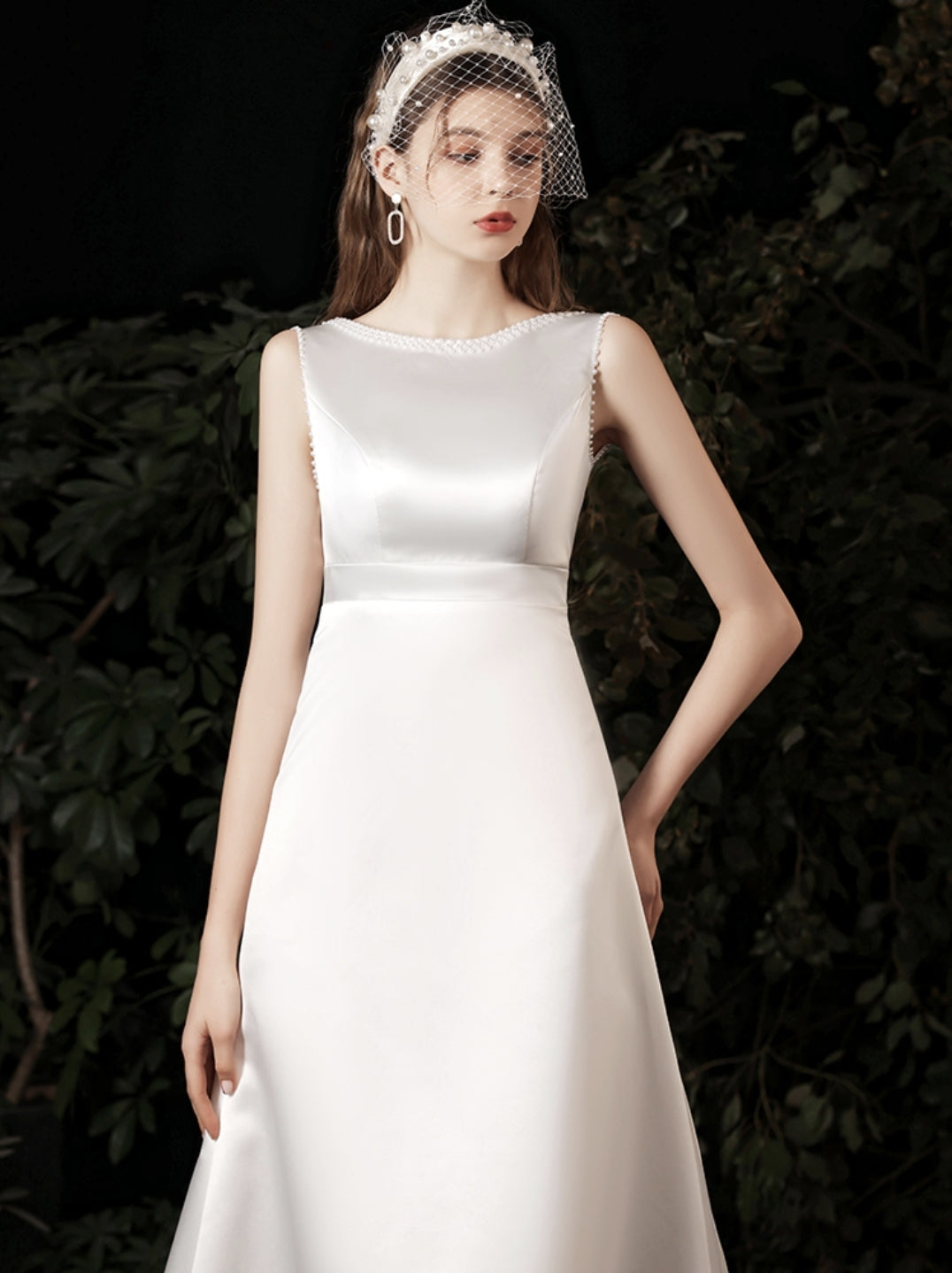The Latelle Wedding Bridal Sleeveless Gown