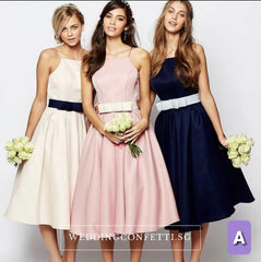 The Brittany Bridesmaid Bow Dress (Available in 2 Designs)