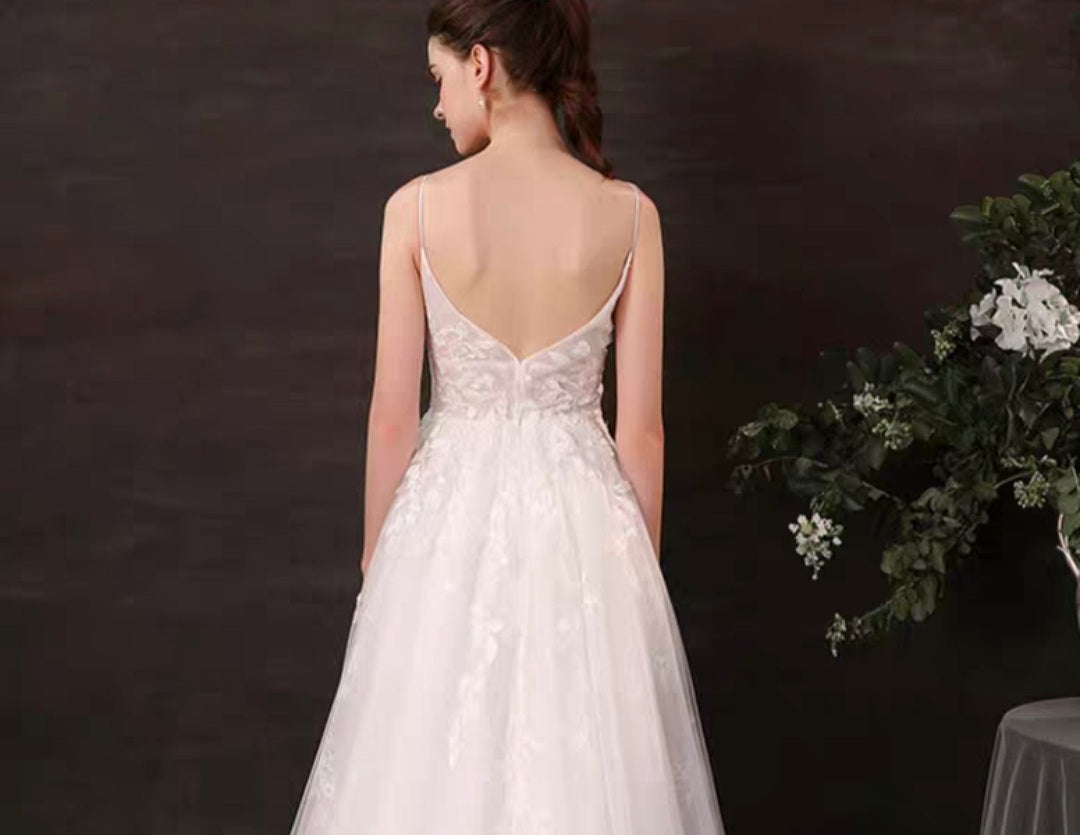 The Rayna Wedding Bridal Sleeveless Gown