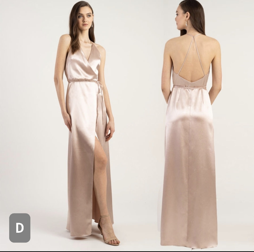 The Lorde Satin Bridesmaid Dress (4 Different Designs)
