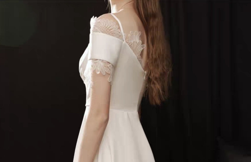 The Lilette Wedding Bridal Off Shoulder Gown