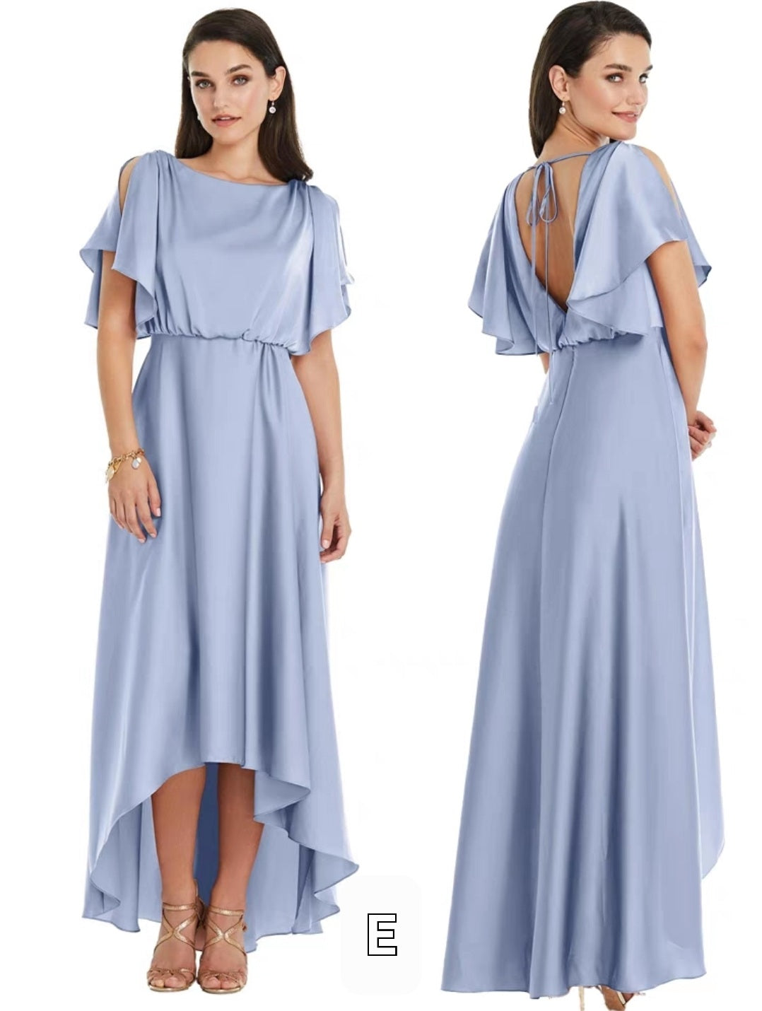 The Charlotte Satin Bridesmaid Series (Customisable)