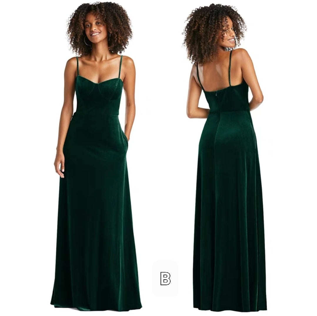 The Lechelle Bridesmaid Velvet Collection (Customisable)
