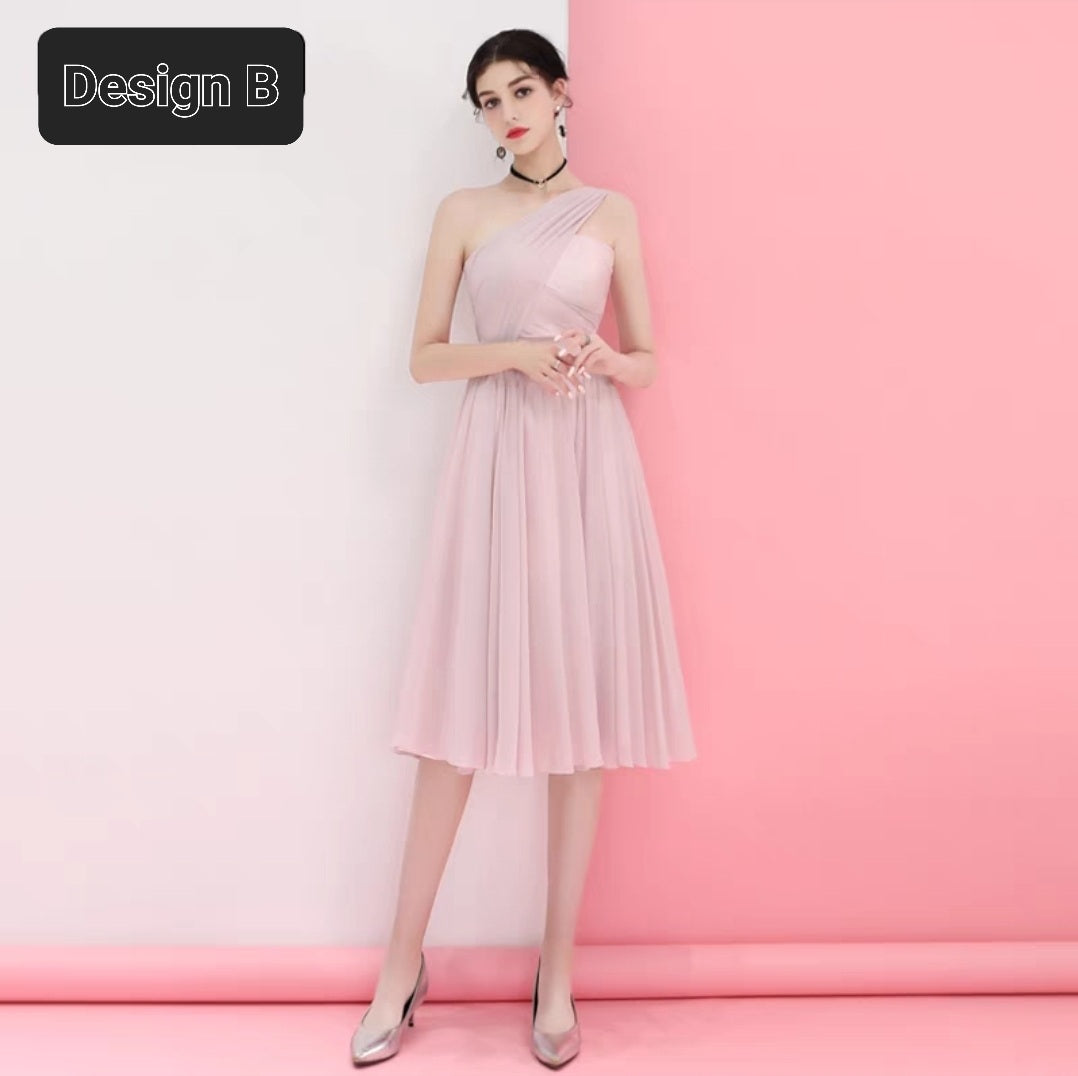 The Landy Chiffon Bridesmaid Dress (Available in 4 Designs)