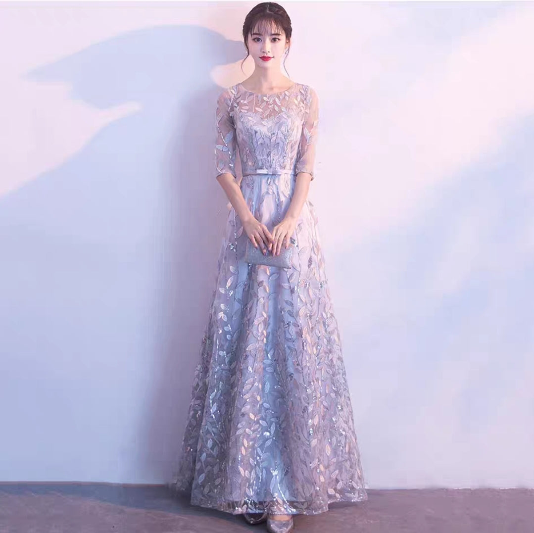 The Tammy Long Sleeves Gown (Available in 3 Colours)