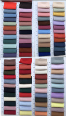 Satin Colour Chart/Swatch