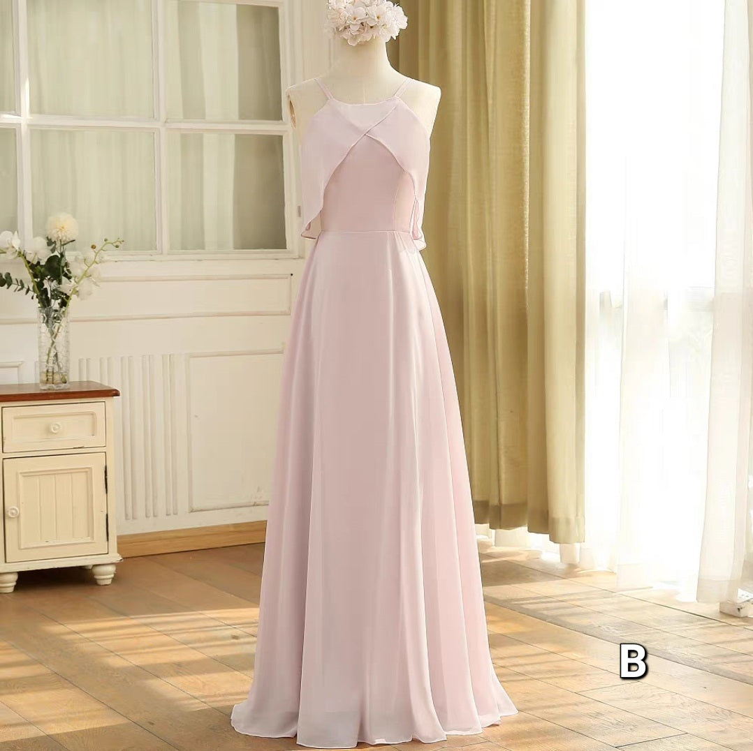 The Pennsylvania Pearl Chiffon Bridesmaid Series (Customisable)