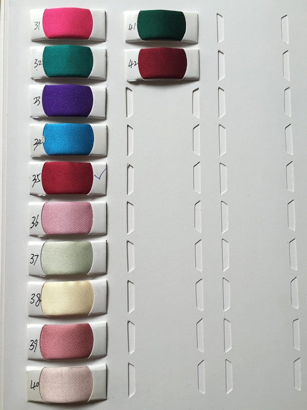 Colour Chart for Rerenza Gown