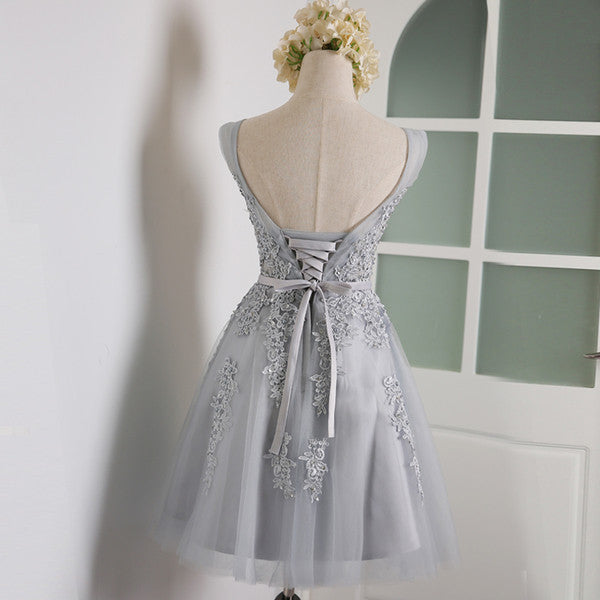The Talitha Grey/Pink/Red/Blue Lace Sleeveless Dress