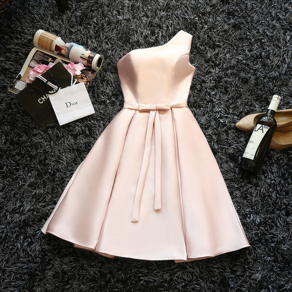 The Selene Sleeveless/ Off Shoulder / Toga Pink / Beige Dress
