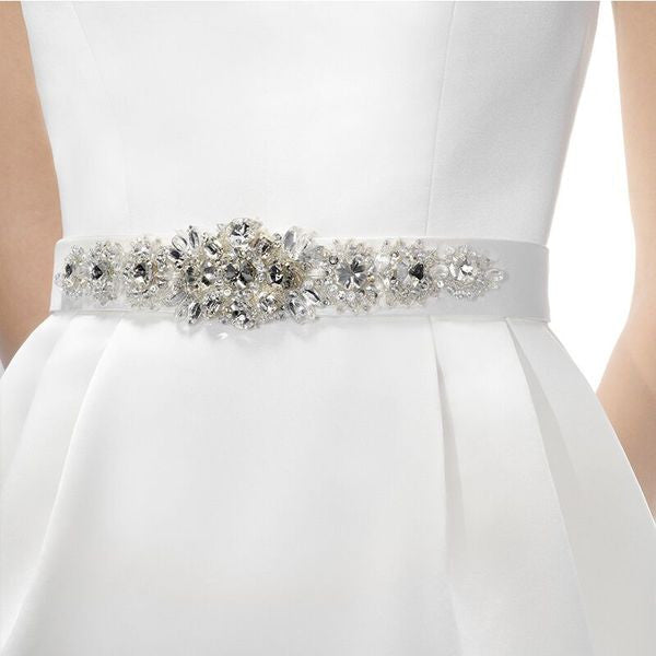 The Roxanda Wedding Bridal Satin Gown