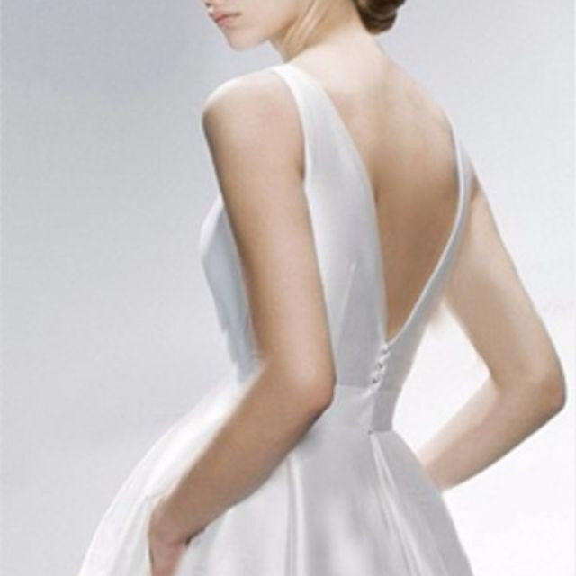 The Roxanda Wedding Bridal Satin Gown