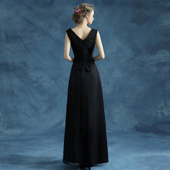 The Lakisha Black Off Shoulder Gown