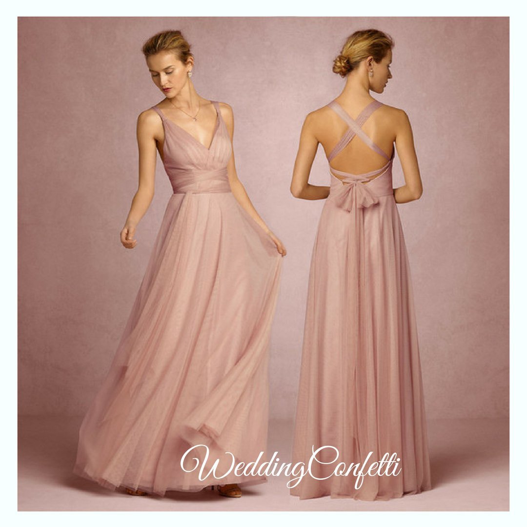 The Lerenda Tulle Convertible Bridesmaid Collection (Customisable)