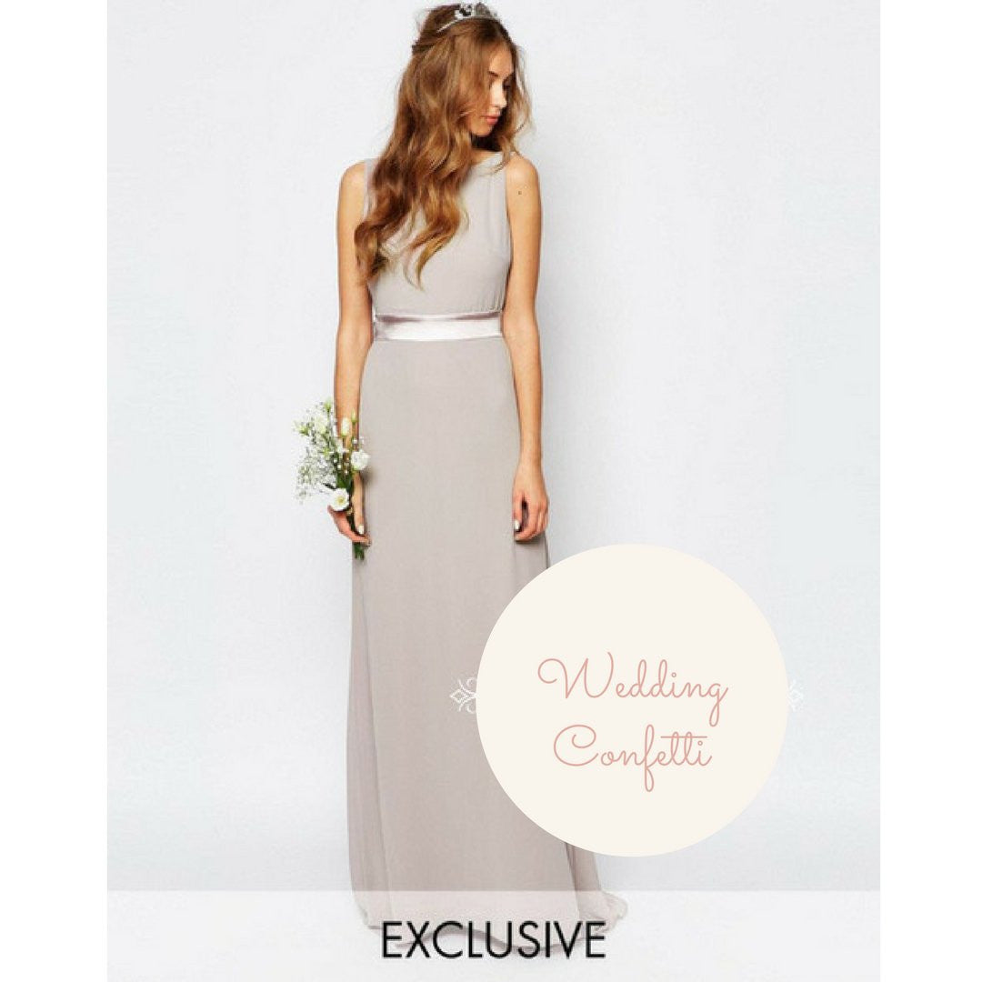 The Ladayne Chiffon Bridesmaid Series (Customisable)