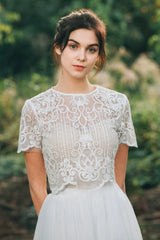 The Hyacinth Wedding Bridal Two Piece Separates (Customisable)