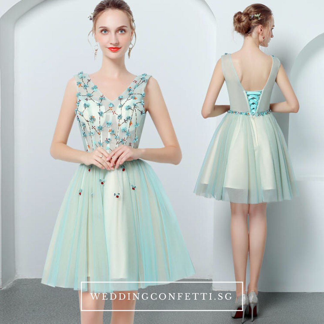 The TinkerBell Turquoise Sleeveless Dress