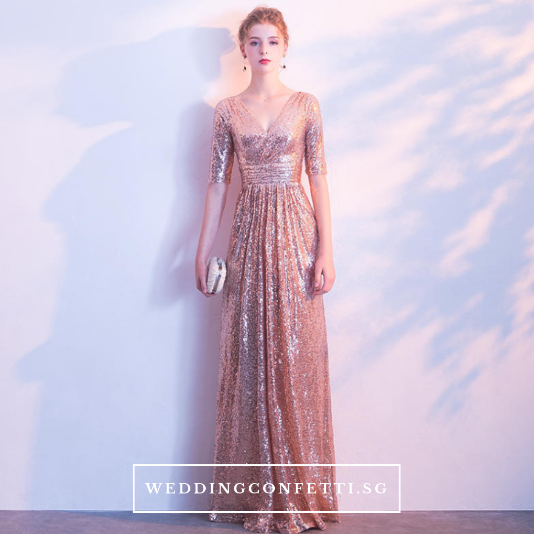 The Benecia Glitter Gown (Available in 4 colours)