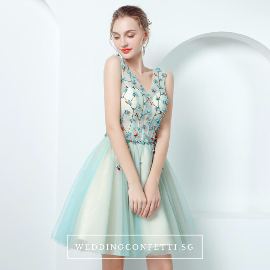 The TinkerBell Turquoise Sleeveless Dress