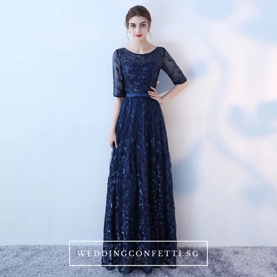 The Tammy Long Sleeves Gown (Available in 3 Colours)