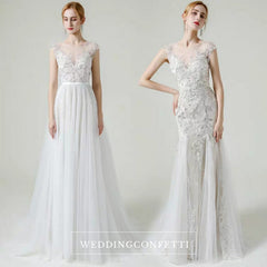 The Lorende Wedding Bridal Sleeveless Gown