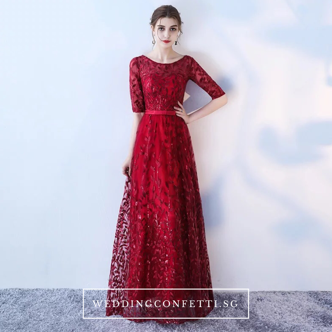 The Tammy Long Sleeves Gown (Available in 3 Colours)