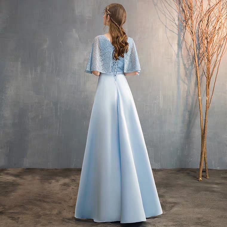 The Lorde Drape Sleeves Gown (Available in 8 colours)