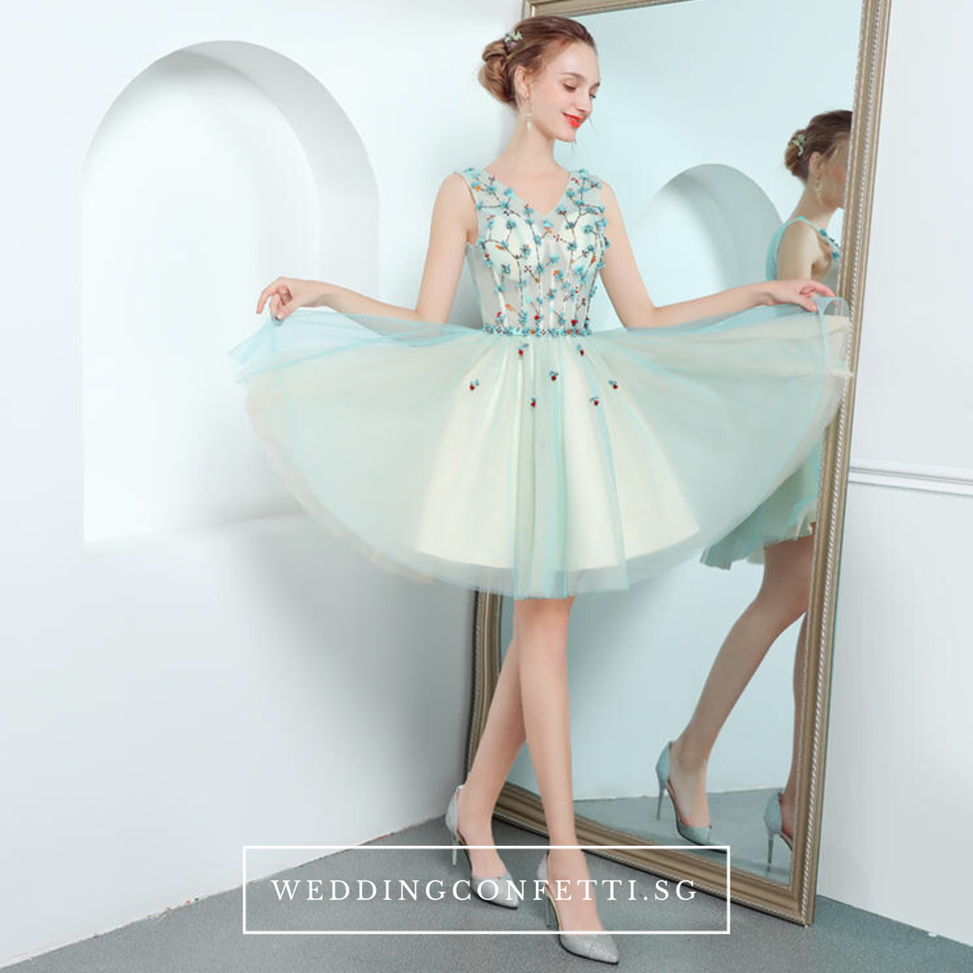 The TinkerBell Turquoise Sleeveless Dress