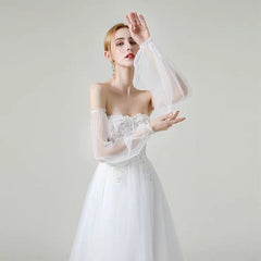 The Lorende Wedding Bridal Tube Tulle Gown