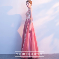 The Cherry Pink One Shoulder Dress