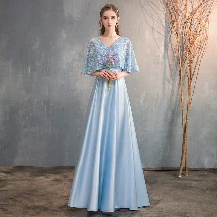 The Lorde Drape Sleeves Gown (Available in 8 colours)
