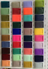Soft Tulle Colour Chart
