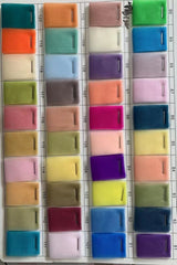 Soft Tulle Colour Chart