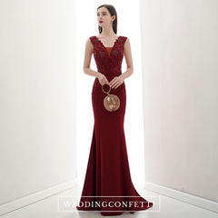 The Jaymee Sleeveless Mermaid Gown (Available in 6 colours)
