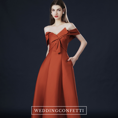 The Prudence Off Shoulder Gown